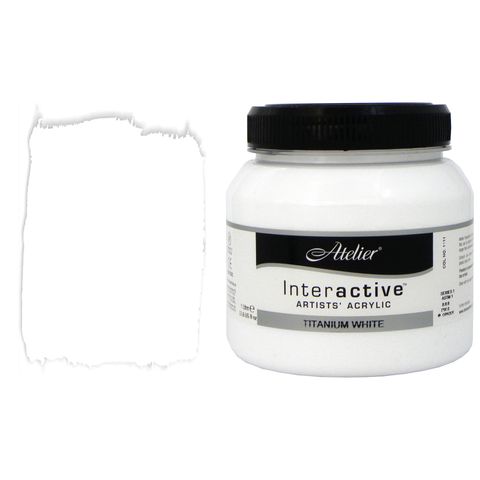 Atelier Interactive Titanium White S1 1Lt