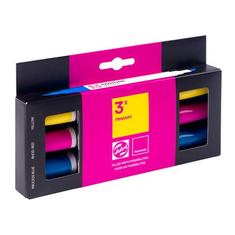 Talens Pantone Marker Set Of 3 Primary