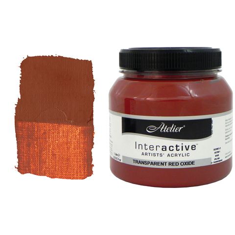 Atelier Interactive Transparent Red Oxide S2 1Lt