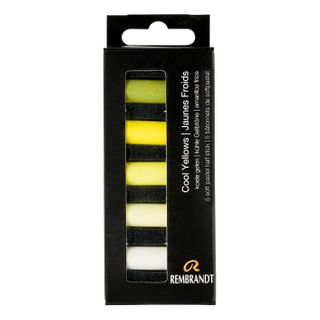 Rembrandt Pastel Cool Yellows 5 piece set