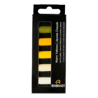 Rembrandt Pastel Warm Yellows 5 piece set