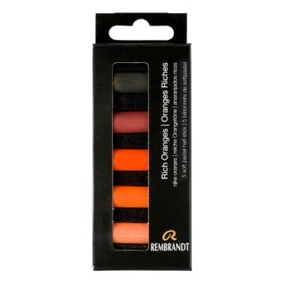 Rembrandt Pastel Rich Oranges 5 piece set