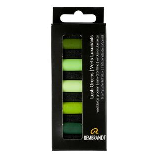 Rembrandt Pastel Lush Greens 5 piece set