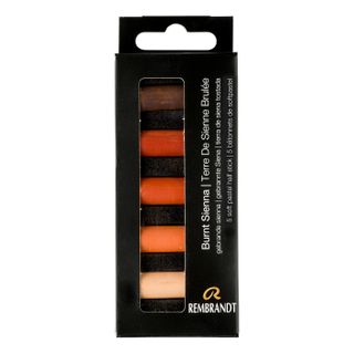 Rembrandt Pastel Burnt Sienna 5 piece set