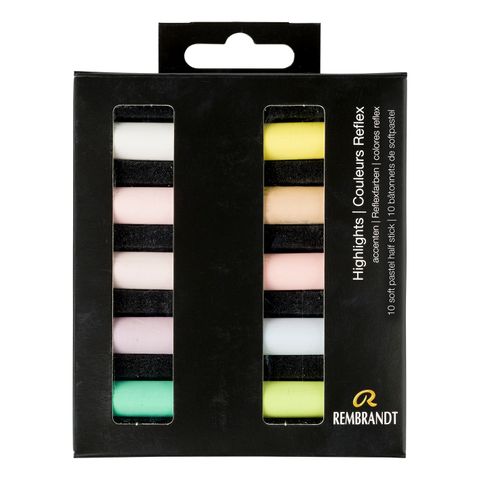 Rembrandt Pastel Highlights 10 piece set