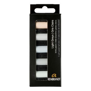 Rembrandt Pastel Light Greys 5 piece set