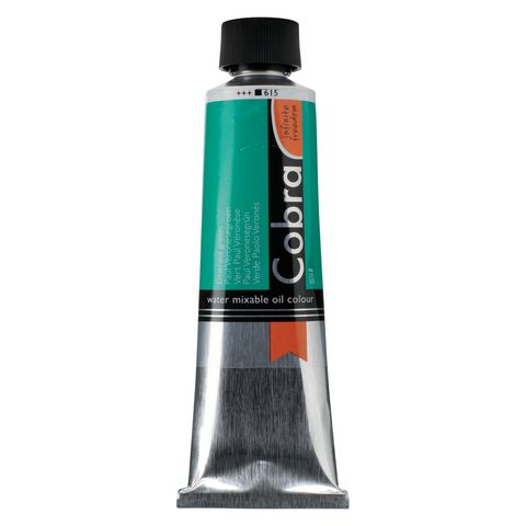 Cobra Artist Water Mixable Oil 40ml - 615 - Emerald Green