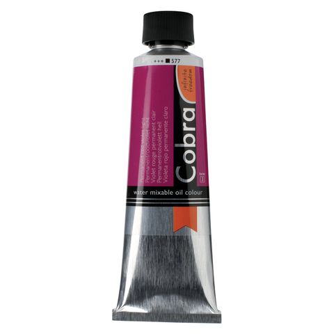 Cobra Artist Water Mixable Oil 40ml - 577 - Permanent Red Violet Light