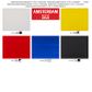 Amsterdam Standard Series acrylic paint primary set - 5 x 120 ml + 3 dosing nozzles