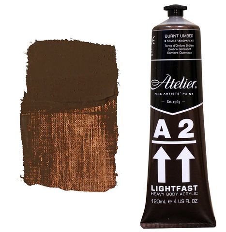 A2 Burnt Umber 120ml