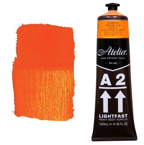 A2 Cad Orange Hue 120ml