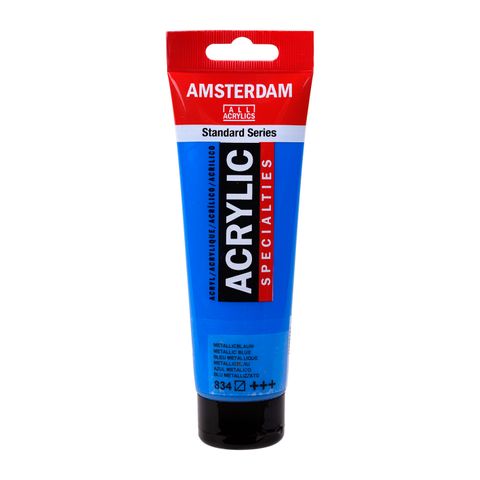 Amsterdam 120ml - 834 - Metallic Blue