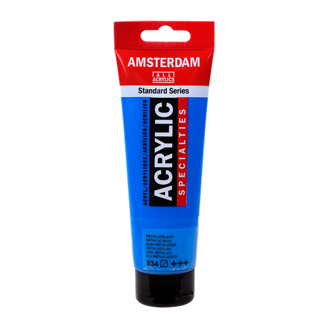 Amsterdam 120ml - 834 - Metallic Blue