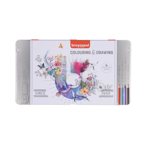 Bruynzeel Colour Drawing Set 70 Pieces