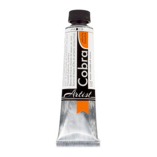 Cobra Artist Water Mixable Oil 40ml - 115 - Titanium White -Safflower Oil, No Zinc Oxide