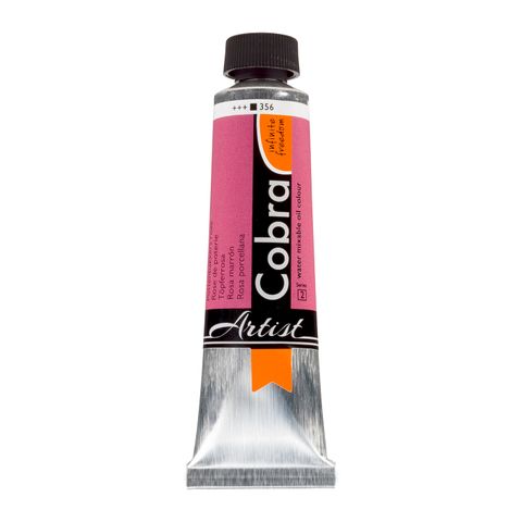 Cobra Artist Water Mixable Oil 40ml - 356 - Potters Pink