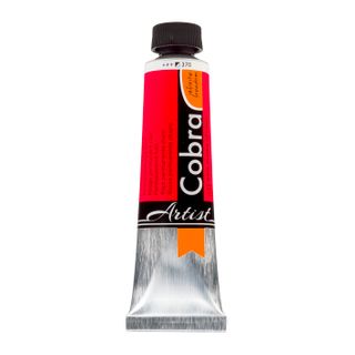 Cobra Artist Water Mixable Oil 40ml - 370 - Permanent Red Light