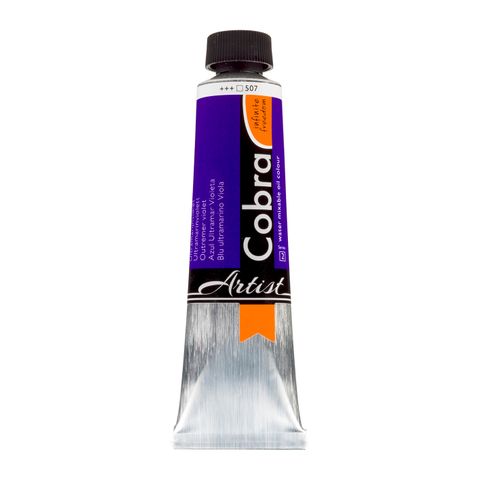 Cobra Artist Water Mixable Oil 40ml - 507 - Ultramarine Violet