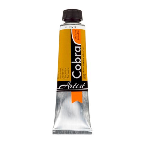 Cobra Artist Water Mixable Oil 40ml - 242 - Aureoline