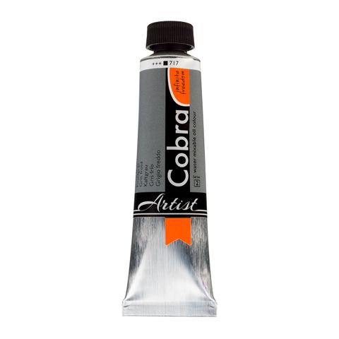 Cobra Artist Water Mixable Oil 40ml - 717 - Cold Grey