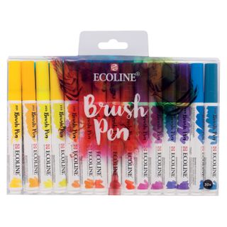 Ecoline Brushpen Set 30pc - Primary