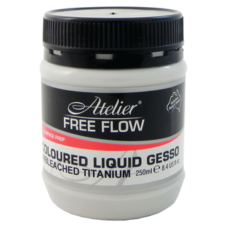 AT Free Flow Gesso Unbleached Titanium 250ml