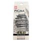 Sakura Pigma Micron 6pc Black Set A