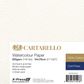 Cartarello Watercolour paper 300gsm 54x76cm 5sht pk Cold Press 100% cotton