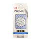 Sakura Pigma Micron 6pc 05 Mandala Set B (Cool Tones)