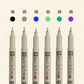 Sakura Pigma Micron 6pc 05 Mandala Set B (Cool Tones)