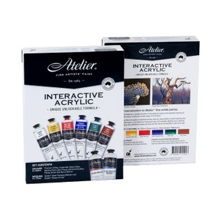 Atelier Interactive Classical Palette Paint Set: 6 x 20ml (inc. 2 x 75ml mediums)
