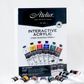 Atelier Interactive Classical Palette Paint Set: 6 x 20ml (inc. 2 x 75ml mediums)