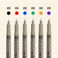 Sakura Pigma Micron 6pc 005 Colour Sketch Set