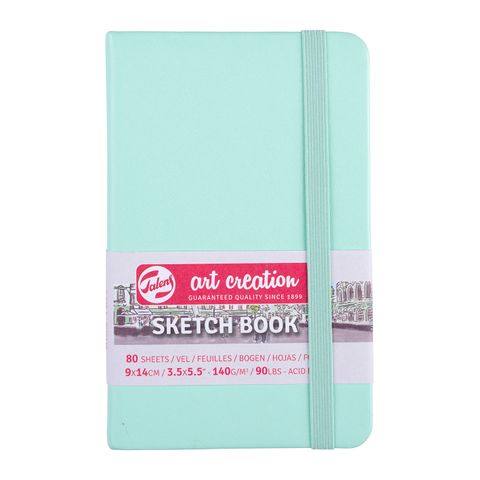 Talens Art Creations Sketch Book Mint 9x14 140gsm