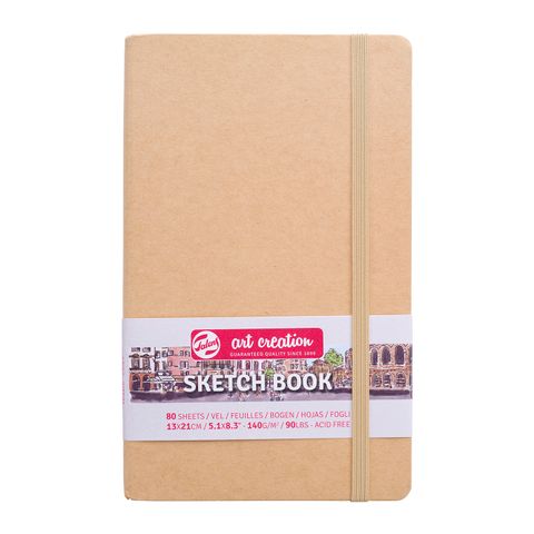 Talens Art Creations Sketch Book Kraft 13X21 140gsm
