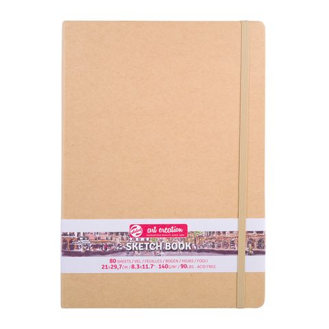 Talens Art Creations Sketch Book Kraft  21X30 140gsm