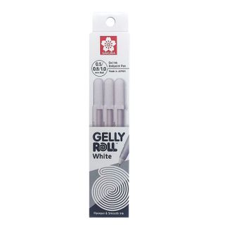Sakura Gelly Roll 3pc Set White 05, 08,10