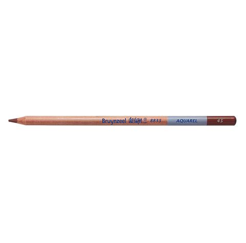 Bruynzeel Design Aquarel Pencil Havana Brown 45