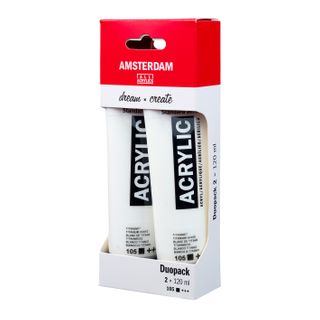 Amsterdam 120ml - 105 - Tit. White DUO PACK
