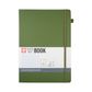 Sakura Squared Hard Cover Notebook A4 21x30cm Pine Needle