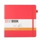 Sakura Dotted Hard Cover Notebook 20x20cm Plum Blossom