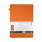 Sakura Ruled Hard Cover Notebook A4 Amber