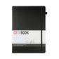 Sakura Ruled Hard Cover Notebook A4 21x30cm Black