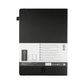 Sakura Ruled Hard Cover Notebook A4 21x30cm Black