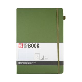 Sakura Ruled Hard Cover Notebook A4 21x30cm Pine Needle