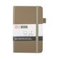 Sakura Ruled Hard Cover Notebook A6 9x14cm Cinder