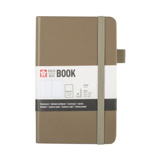 Sakura Ruled Hard Cover Notebook A6 9x14cm Cinder