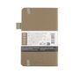 Sakura Ruled Hard Cover Notebook A6 9x14cm Cinder
