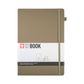 Sakura Ruled Hard Cover Notebook A4 21x30cm Cinder