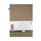 Sakura Ruled Hard Cover Notebook A4 21x30cm Cinder